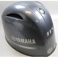 C# 6EK-42611-0 Yamaha Top Engine Cover Cowl Hood 115 HP 4 Stroke
