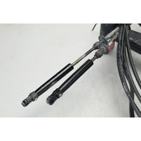 OMC Side Mount Control Remote Box W/ Trim Switch Cables & Harness