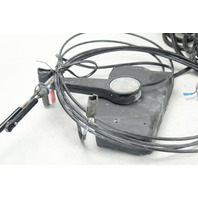 OMC Side Mount Control Remote Box W/ Trim Switch Cables & Harness
