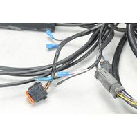 OMC Side Mount Control Remote Box W/ Trim Switch Cables & Harness