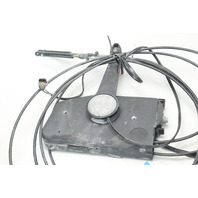 OMC Side Mount Control Remote Box W/ Trim Switch Cables & Harness