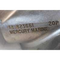 48-823661A60 823661A6 Stainless Steel Mercury Bravo 3 Propeller 16 x 20 LH