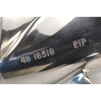 48-16319A46 Stainless Steel Mercury Vengeance Propeller 13 3/4 x21 P LH NEW