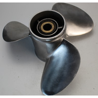 Michigan SSM-358-C Stainless RH Propeller 15 1/4 x 21 P 15 Spline 6 MTH HUB WTY