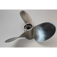 Mercury Stainless Steel Chopper 34 P 3 Blade Propeller 15 Splines 6 MTH HUB WTY