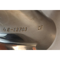 13703A46 Mercury Mirage Plus LH 14-3/4 X 21 Propeller 115 135 150 175 200 + HP