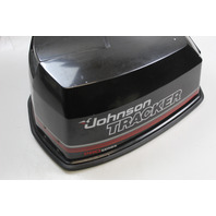 433124 Johnson Evinrude 1989 Tracker Top Cowling Hood Engine Cover 88 90 + HP