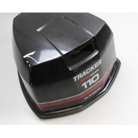 433124 Johnson Evinrude 1989 Tracker Top Cowling Hood Engine Cover 88 90 + HP