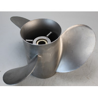 48-75724A5 Mercury Quicksilver RH 13-1/2 x 23 Propeller 90 + HP 6 MTH HUB WTY