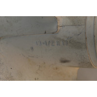 386637 Johnson Evinrude 1979 & UP RH 10-1/2 x 11 Propeller 15 + HP 6 MTH HUB WTY