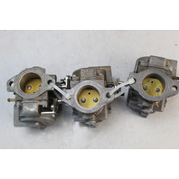 395579 395578 Johnson Evinrude 1985 Carburetor Set 70 HP Early Production 2 Cyl