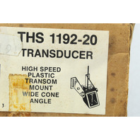 NEW IN BOX! Lowrance Transducer High Speed Plastic Transom Mount 2 Pin Connector