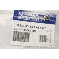 436202 434392 Johnson Evinrude 1993-98 Tilt Assist Cable 28 35 40 48 50 HP
