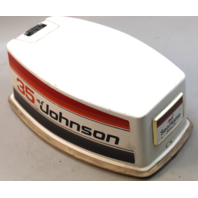 Johnson Hood Engine Cover Cowl With Decal 35 HP