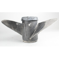 6 MTH HUB WTY 391199 Johnson Evinrude 1968 & UP RH 13 1/4 X 17 Propeller 40 + HP