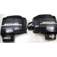 Mercury Black Max Clamshell Side Cowlings 75 & 90 HP 1988-1993 models
