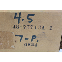 OEM 1975 - 1986 Mercury 8-1/4 x 7 Propeller 4 4.5 40 HP 6 MONTH HUB WARRANTY NEW