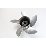 48-816374A46 Mercury High Five 13-1/4 x 25 RH STT Propeller 90 115 135 150+ HP