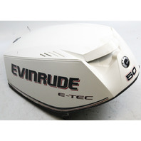 285740 Evinrude E-TEC ETEC 2009-2012 White Hood Cowling Cover 40 50 60 HP