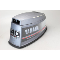6H4-42611-10 Yamaha 1989 Top Hood Engine Cowling Precision Blend 50 HP 2 Cyl