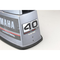 6H4-42611-10 Yamaha 1989 Top Hood Engine Cowling Precision Blend 50 HP 2 Cyl