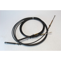 377378 OMC Johnson Evinrude Control Cable Set of 2 x  18' Each FRESHWATER