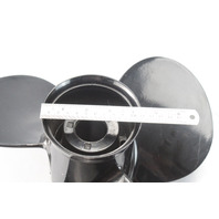 QA2030X Quicksilver Black Diamond 1961 & UP ALUM RH 14 X 11 Propeller 40-150 HP