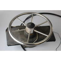 16' Rack & Pinion Steering Cable W/ Steering Wheel & Helm