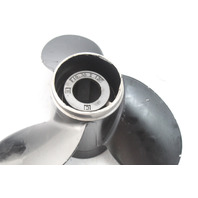48-73136A40 73136A40 Mercury 1977 & UP ALUM RH 10-3/8 X 13 Propeller 25 30 + HP