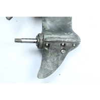 Vintage Blue Johnson Evinrude Lower Unit 1964-1973 9.5 HP 2 Stroke 10" Shaft