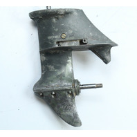 Vintage Blue Johnson Evinrude Lower Unit 1964-1973 9.5 HP 2 Stroke 10" Shaft