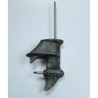 Vintage Blue Johnson Evinrude Lower Unit 1964-1973 9.5 HP 2 Stroke 10" Shaft