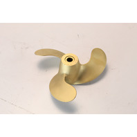 Johnson Evinrude JWC-12 Brass Propeller 8-1/4 x 8 1958 & UP Propeller 9.5 10 HP