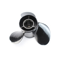 48-78122A45 Mercury ALUM 13 1/4 x 21 RH Propeller 90 115 135 150 175 200 220 + HP