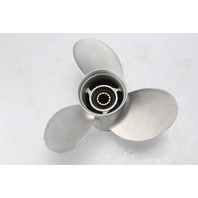 6H5-45952-00-00 Yamaha 1976 & UP 10-5/8 x 12 Propeller 25 30 + HP 6 MO HUB WTY