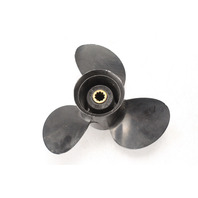 48-896892A40 Mercury ALUM 9-3/4 x 9-1/2 Propeller 3 Blade 25 30 HP 6 MTH HUB WTY