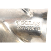 2231-108-10 Solas 10-3/4 X 10 1979 & UP Propeller 15 20 25 + HP 6 MTH HUB WTY