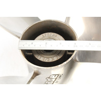 175738 Johnson Evinrude Renegade 13-1/2 x 25 Propeller 90 100+ HP 6 MO HUB WTY