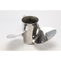 777021 Johnson Evinrude 11-3/8 x 13 SS 1972 & Up Propeller 35 40 45 50 55 60+ HP