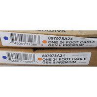 897978A24 Quicksilver Gen II Throttle & Control Cable Set of 2 24' NEW OLD STOCK