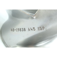 Mercury 1978 - 2015 Mirage Plus 15-3/4 X 15 Propeller 90+HP 6 MONTH HUB WARRANTY