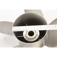 48-815758A45 Mercury High Five 13-1/4 x 19 RH STT Propeller 90 115 135 150 + HP