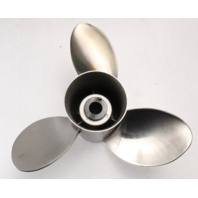 48-16992A40 Mercury Laser II STT 13-3/4 x 22 RH Propeller 40 50 60 65 70 75 + HP