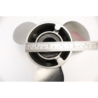 48-16992A40 Mercury Laser II STT 13-3/4 x 22 RH Propeller 40 50 60 65 70 75 + HP