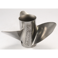 48-16992A40 Mercury Laser II STT 13-3/4 x 22 RH Propeller 40 50 60 65 70 75 + HP