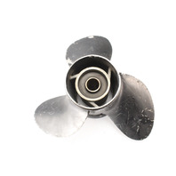 391201 Johnson Evinrude 1976 & UP Aluminum RH 14-1/2 x 19 Propeller 6 MO HUB WTY