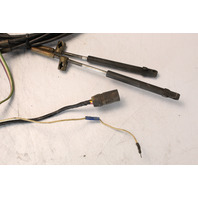Mercury Late 70's Binnacle Mount Control Box W/ Cables & Trim Switch - TESTED