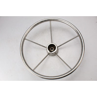 16" Marine Boat Stainless Steel Steering Wheel .75 Hub Diameter