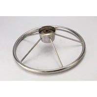 16" Marine Boat Stainless Steel Steering Wheel .75 Hub Diameter