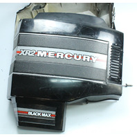 7619A1 7620A4 Mercury 1980-82 Black Max XR2 Side Clamshell Cowling Set 135 + HP